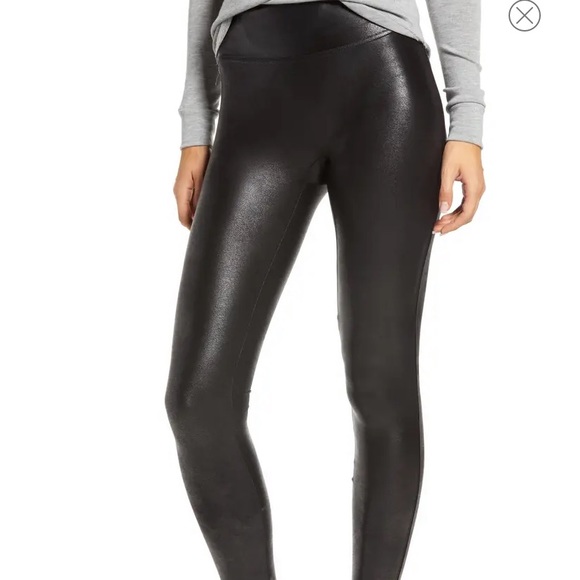 Spanx Faux Leather Leggings - Picture 6 of 6